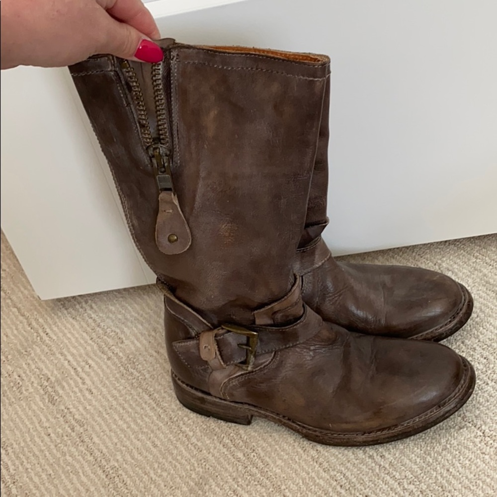 BED|STU Leather Boots